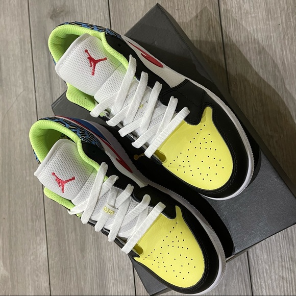 Air Jordan 1 Low Multi-Color GS - Picture 6 of 9
